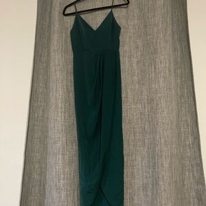 NWT Shona Joy dark/emerald green dress size 6